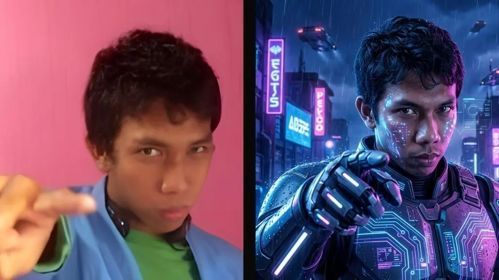 Prompt Foto Profil Bergaya Game